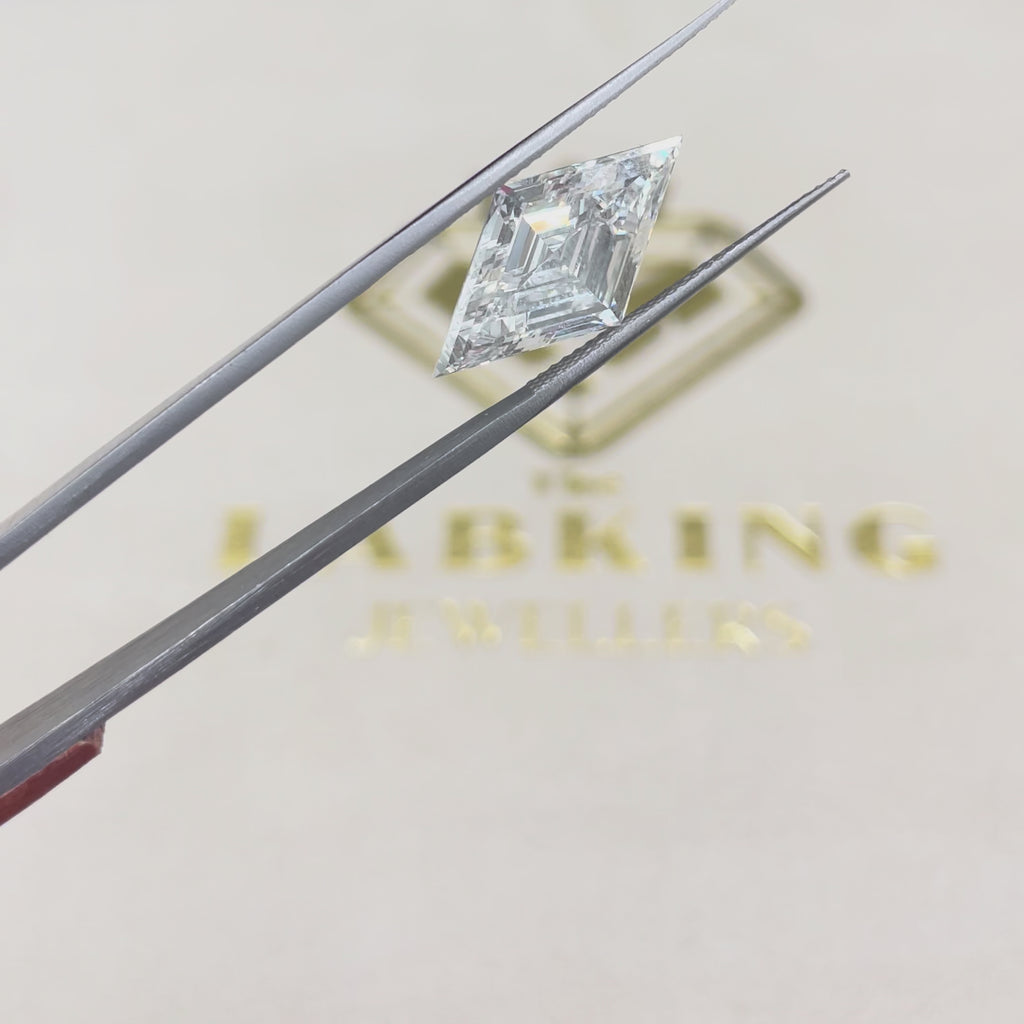 5.0Ct Custom Step Cut Lozenge Lab Grown Diamond (Loose)