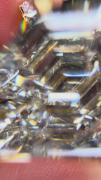 18K 4.3Ct Hexagonal Lab Grown Diamond Custom Engagement Ring