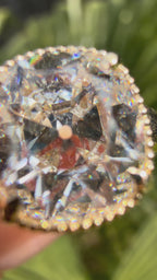 14K Yellow Gold 2.5Ct Old Miner Cushion Lab Diamond Ring