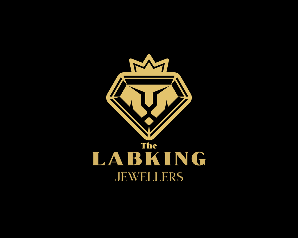 Asscher Bezel Art Deco 9K Gold Lab Diamond Ring